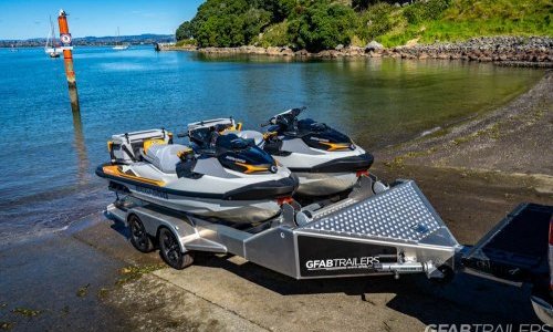 GFAB Alloy Double Sportski Trailer with Sea Doo Fish Pro